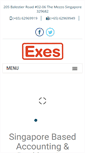 Mobile Screenshot of exes.com.sg