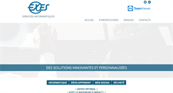 Desktop Screenshot of exes.ch